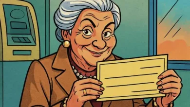 jubildada y el chque millonario